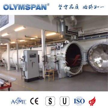 Autoclave ikatan komposit standar ASME