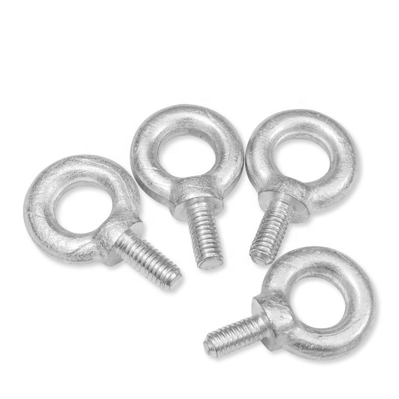 Hot sale Fastener Stainless Steel Ring Bolt Hot Dip Galvanized Iron Eye Bolts And Nut