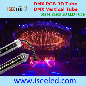 Tube vertical de LED effet 3D pour la boîte de nuit