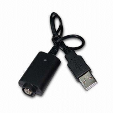 Electronic Cigarette USB Charger with E-cigarette/Battery/Cartridge, Available in Various Sizes