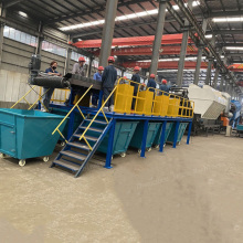 City Waste Sorting and Recycling Plant: Garbage Collection and Solid Waste Recovery