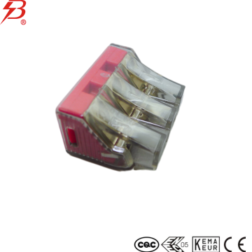 Push-in wire connectors for resistors