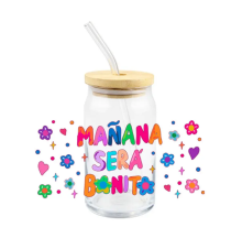 Full Colour uv dtf Cup Wrap Transfers Sticker