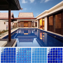swimming pool mosaic blue mosaics