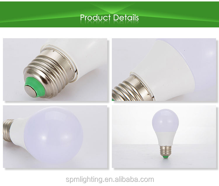 China express spare parts e27 5w 7w 9w 12watt aluminum led bulb