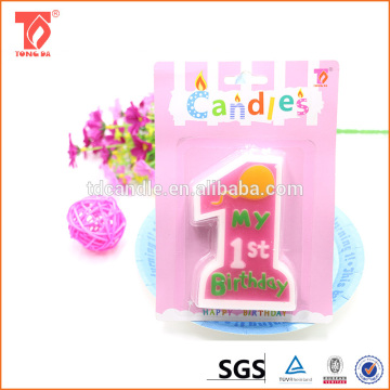 1st birthday party supplies candles