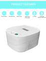 Masker Nebulizer Disposable 360 ​​Angle Rrotational Connector