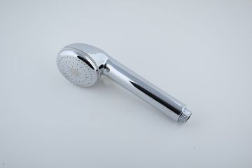 Hand held shower head suction mount adding