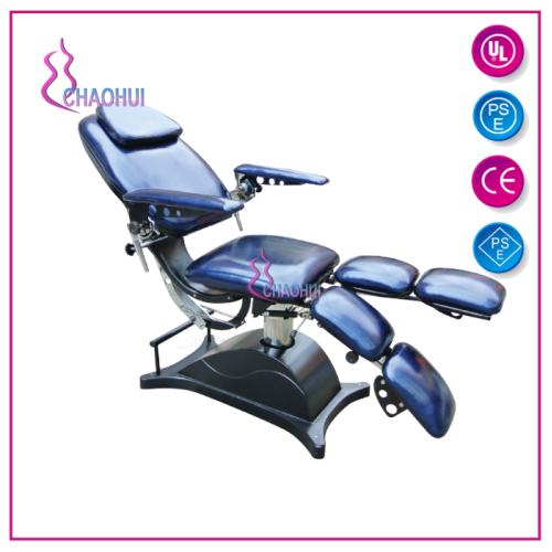 Adjustable hydraulic beauty bed