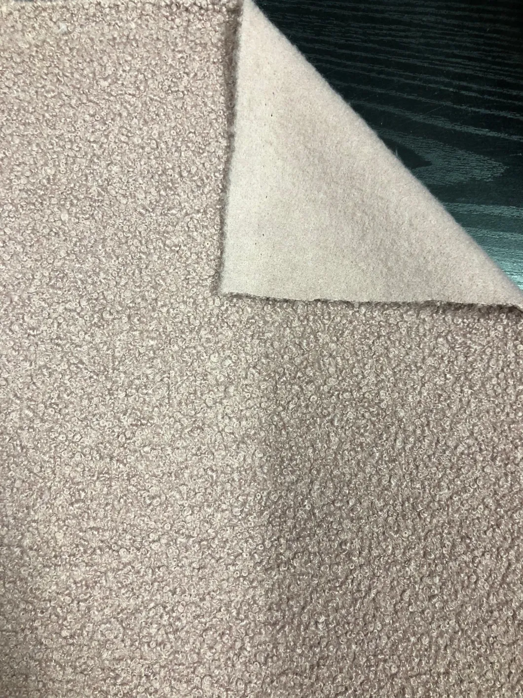 100%Polyester Fruit Grain Fleece Knitted Fabric (Like Fruit Grain)