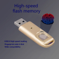 Criptografia de impressão digital USB