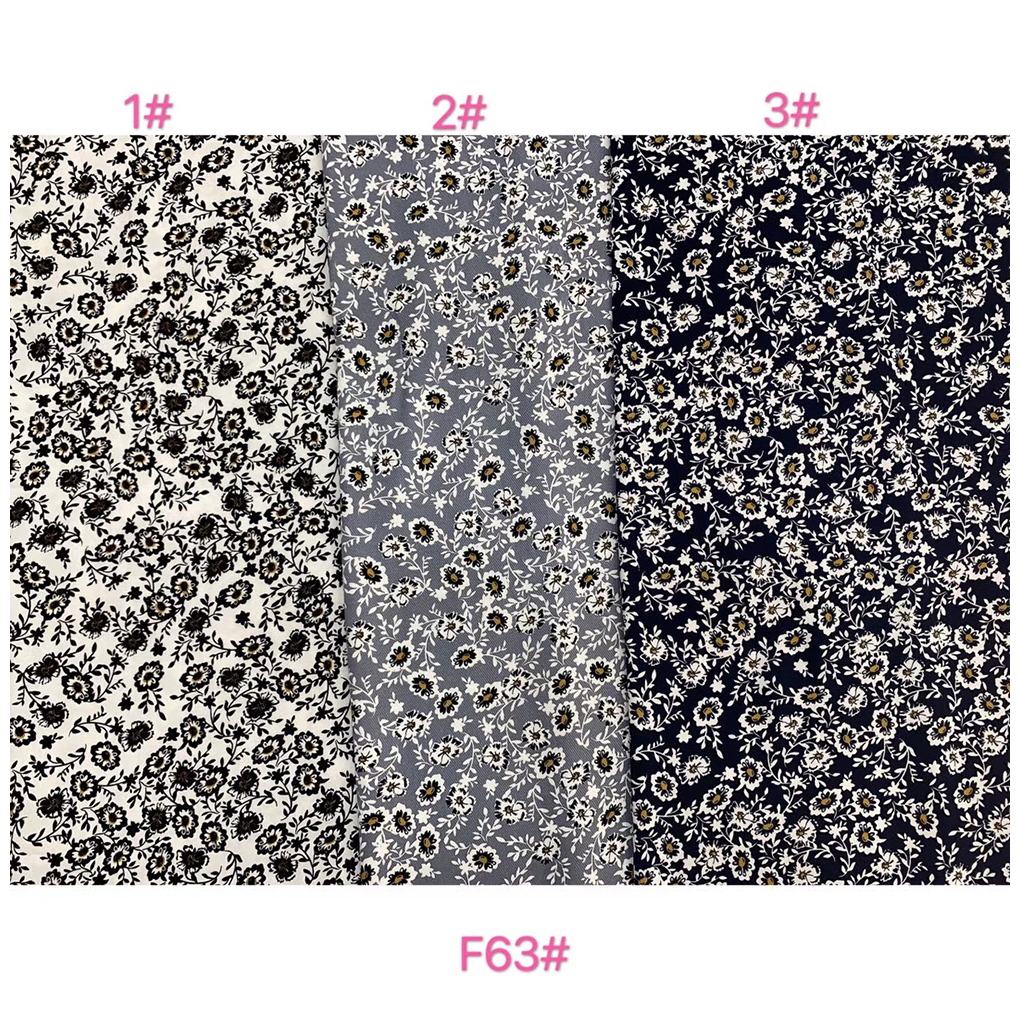 Factory ready goods small floral cute designs cotton printed twill children's cartoon cotton twill fabric