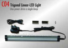 LED eco-energy trigonal linear rigid strips display case lighting