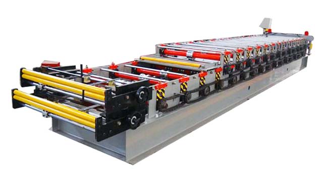 Low price double layer Adjustable Profile Roof Tile roll forming machine