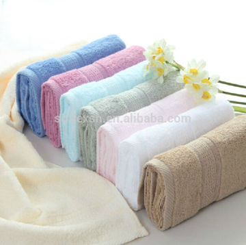 Solid Color Dyed Bath Towel