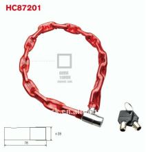 HC87201 Heavy Duty Security Chain Bike Locks With Key