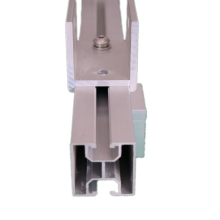 1mw Solar Panel System Structure for Flat Roof