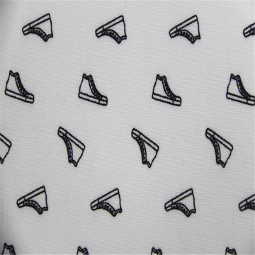 Printed Cotton Poplin For Shoes