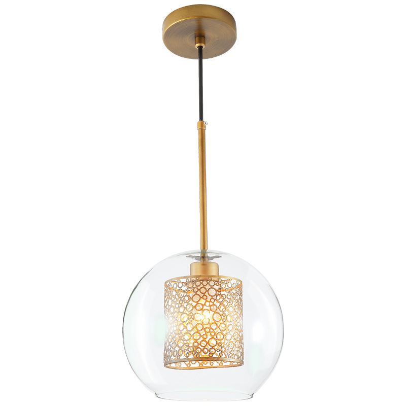 Oversized Glass Pendant Light