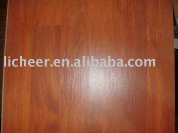 Laminate flooring small embossed surface