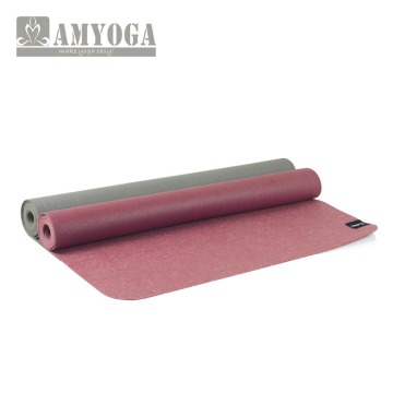 thin natrual rubber travel yoga mat