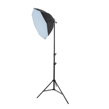 Professional Photo Studio Softbox Light Kit Including Octagonal 55-inch Softbox, Tripod, and 50W Lamp Head