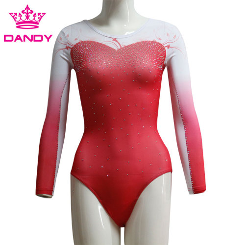 Sublimerad Ombre Gymnastics Leotards Australia