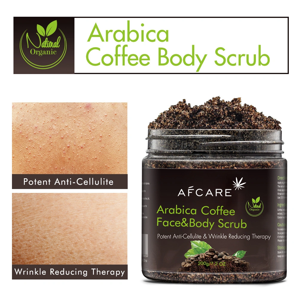 OEM Anti Aging Body Deep Cleansing Wholesaler Custom Anti-Aging Organic Exfoliating Coffee Body Scrub