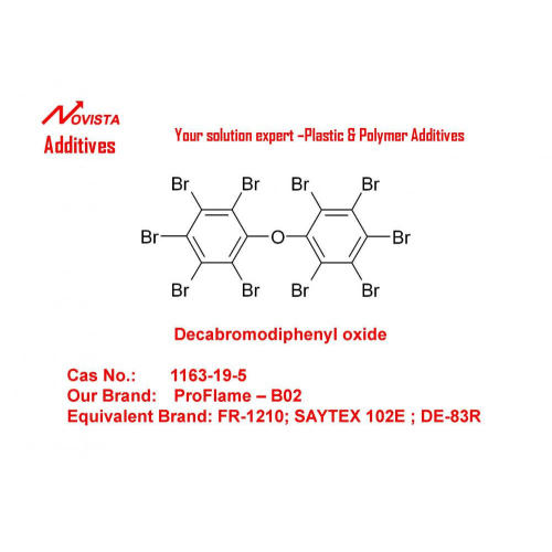 FR1210 1163-19-5 Decabromodifenilyxide DBDPO