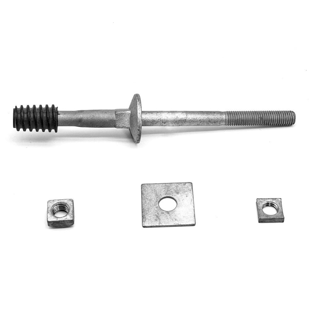 1" nylon fejű keresztkar csap, 3/4" hosszú szár