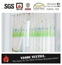 Wholesale fire retardant lace curtain sheer curtain sheer curtain fabric