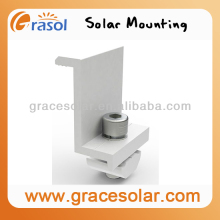 2014 Hot Selling Solar Power System Components, Framed Solar Panel Clamps, Solar Mounting System Adjustable End Clamps