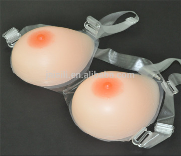 Hot Natural Fake Silicone Artificial Breast Forms For Mastectomy