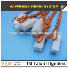 Liuyang Happiness Fireworks Safety igniters 1000pcs/lot Yellow wire 1M Talon II igniters, China supplier