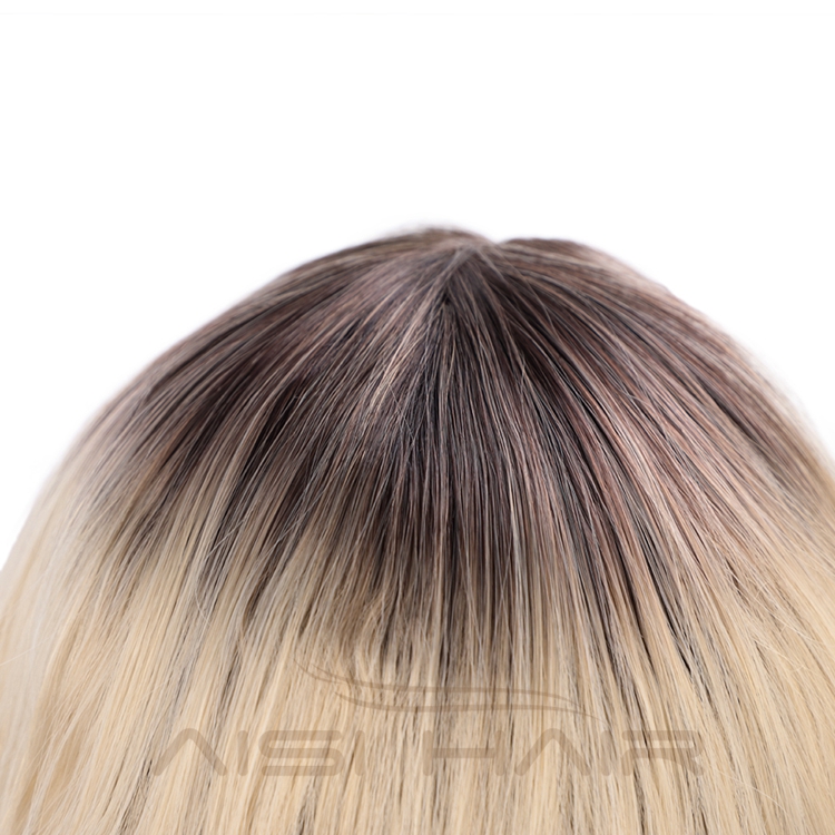 Ombre Wholesale For Black Women Cheap Fiber Wavy Pre Plucked Futura High Heat Resistant Lace Front Synthetic Hair Wigs