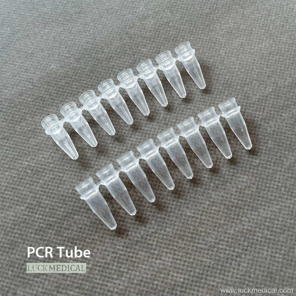 PCR Tube Strips 0.2 Ml 0.1ML