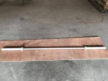 Complete white ceramic resin male pole