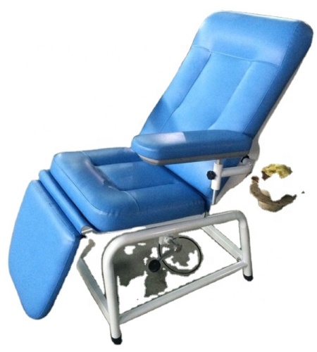 Manual Hospital Chair Blood Collection Donor Couch