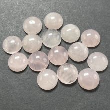 Natural High Quality Rose Quartz Round Cut Gemstones