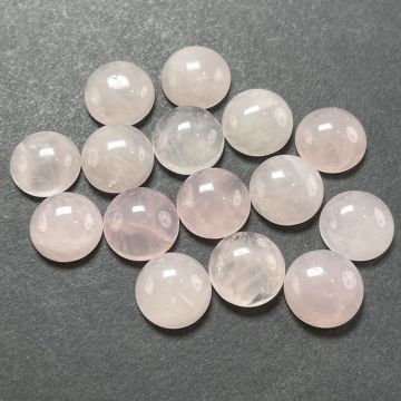 Natural High Quality Rose Quartz Round Cut Gemstones