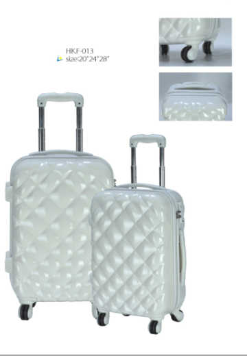 2017 white 4 Wheeled Smart Luggage