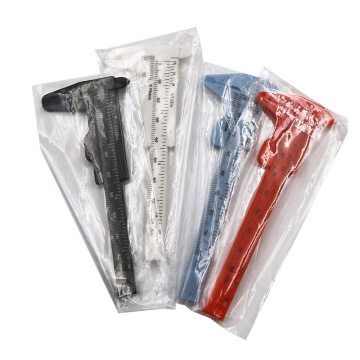 Multi Color 80mm Plastic Mini Vernier Caliper