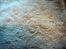 embossed micro velboa fabric/polyester fabric/bedding fabric