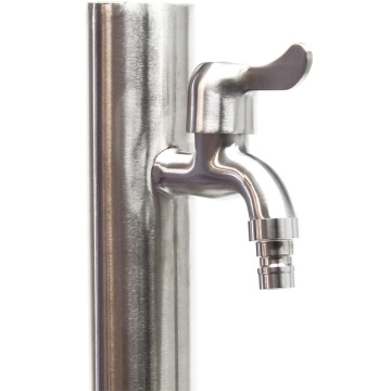 Hose Connecting Garden Stainless Water Column with Faucet