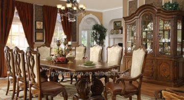 wooden antique dining room furniture