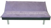 Modern Compact Purple Fabric Sofa Bed