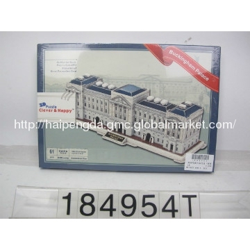 3D Puzzle Famous Building Buckingham Place-England
