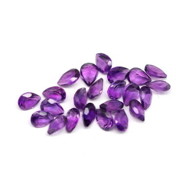 Pear Amethyst Natural AAA Quality Pear Shape Cut