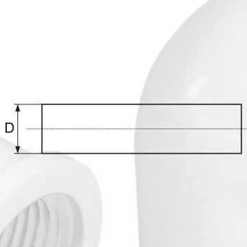 Conexão de solvente para tubos DIN PN10 UPVC