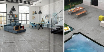 600X900 600X600 Foshan Wood look Concrete decorative porcelain floor tile